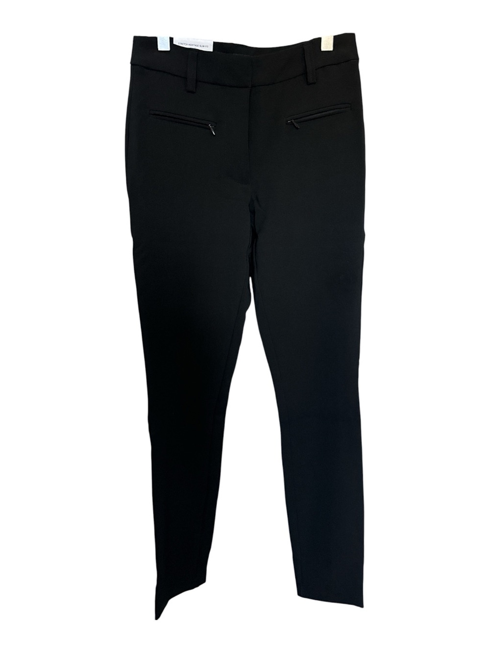 Tommy Hilfiger Women’s 00 Stretch Heritage Slim Fit THFlex Pant Black